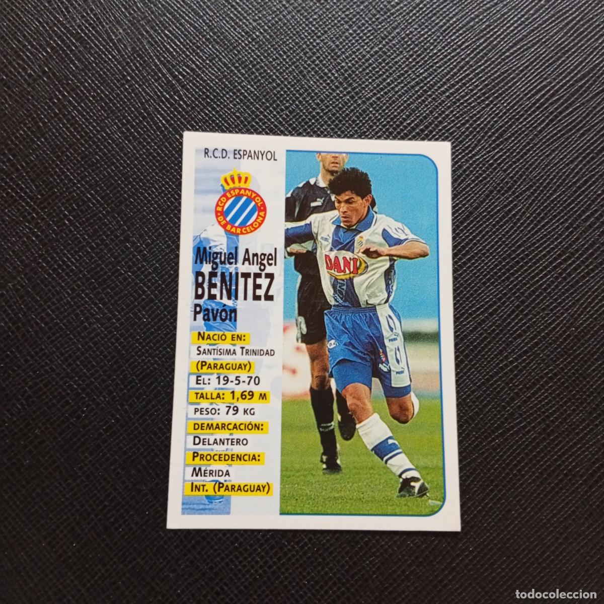 Cromos de Futebol: 194 BENITEZ ESPA&Ntilde;OL PANINI 1998 1999 CROMO FUTBOL LIGA 98 99 - SIN PEGAR - A111 PG334