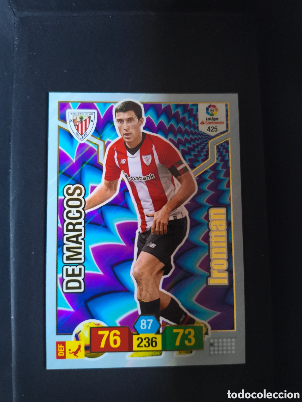 Cartes &agrave; collectionner de Football: DE MARCOS 425 Ironman Athletic Club Bilbao 2018-2019 Adrenalyn XL Panini
