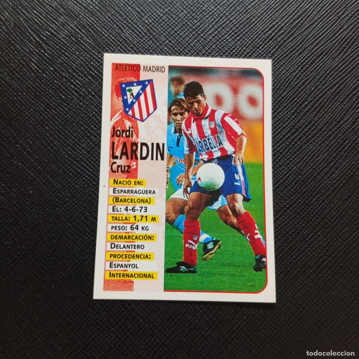 Cartes &agrave; collectionner de Football: 99 LARDIN AT MADRID PANINI 1998 1999 CROMO FUTBOL LIGA 98 99 - SIN PEGAR - A111 PG334 B