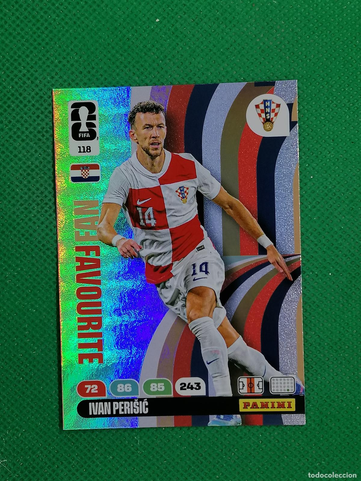 Football Stickers: 118 IVAN PERISIC CROACIA FAN FAVOURITE ⚽ PANINI ADRENALYN FIFA WORLD CUP 26 2026 ⚽