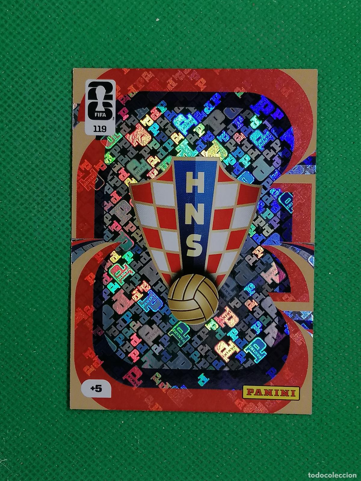 Football Stickers: 119 ESCUDO CROACIA TEAM CREST ⚽ PANINI ADRENALYN FIFA WORLD CUP 26 2026 ⚽