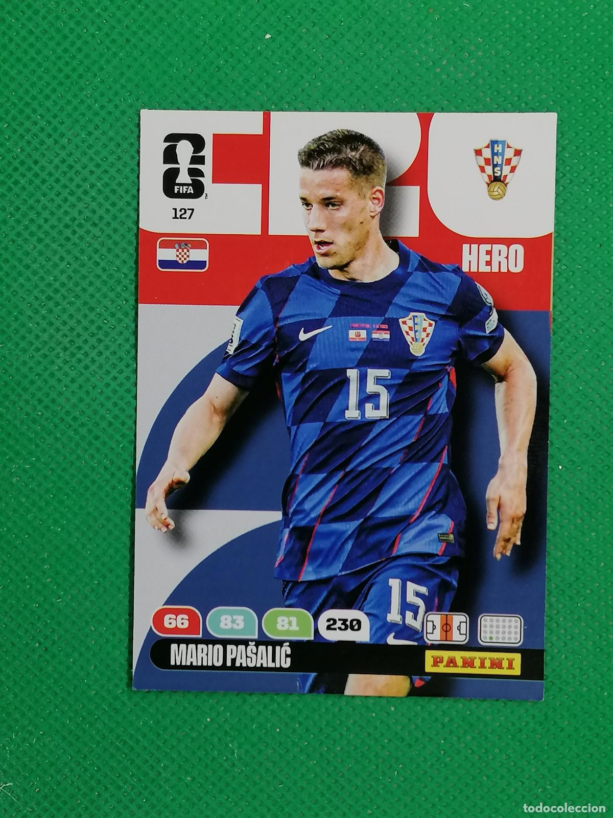 Cromos de F&uacute;tbol: 127 MARIO PASALIC CROACIA HERO ⚽ PANINI ADRENALYN FIFA WORLD CUP 26 2026 ⚽