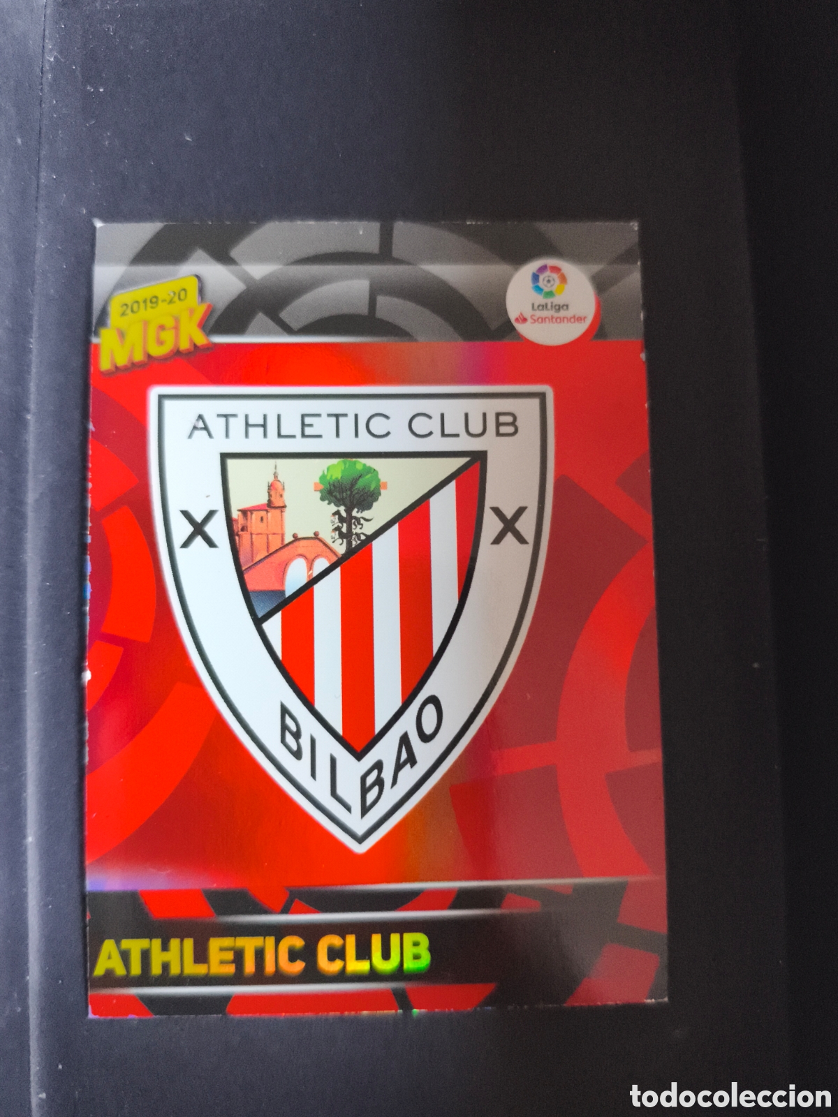 Cromos de F&uacute;tbol: ESCUDO 19 Athletic Club Bilbao 2019-2020 MGK Panini