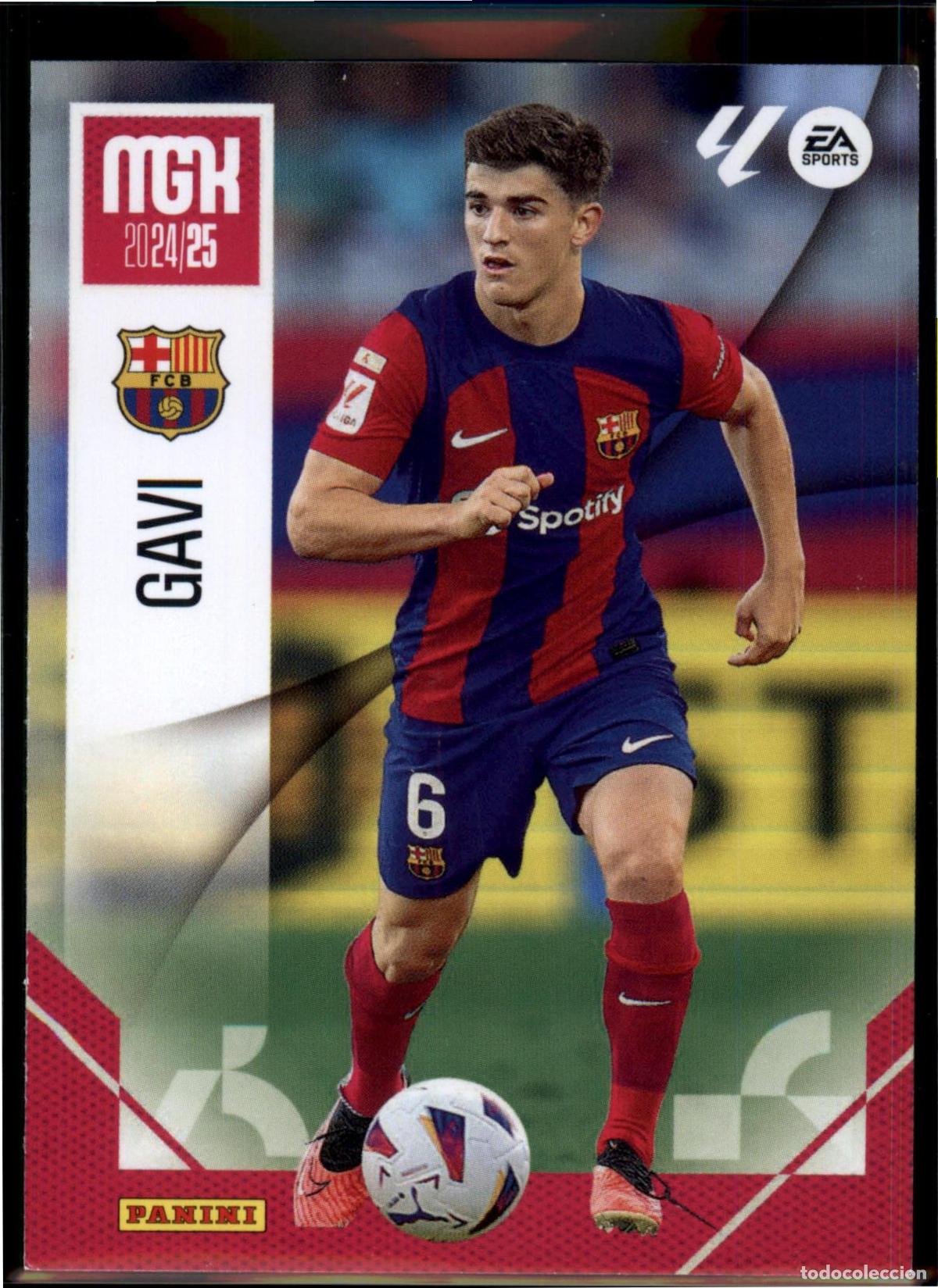 Cartes &agrave; collectionner de Football: Gavi N&ordm; 84 Bar&ccedil;a (Barcelona) LaLiga Santander Megacracks 2024 2025 Panini 24 25