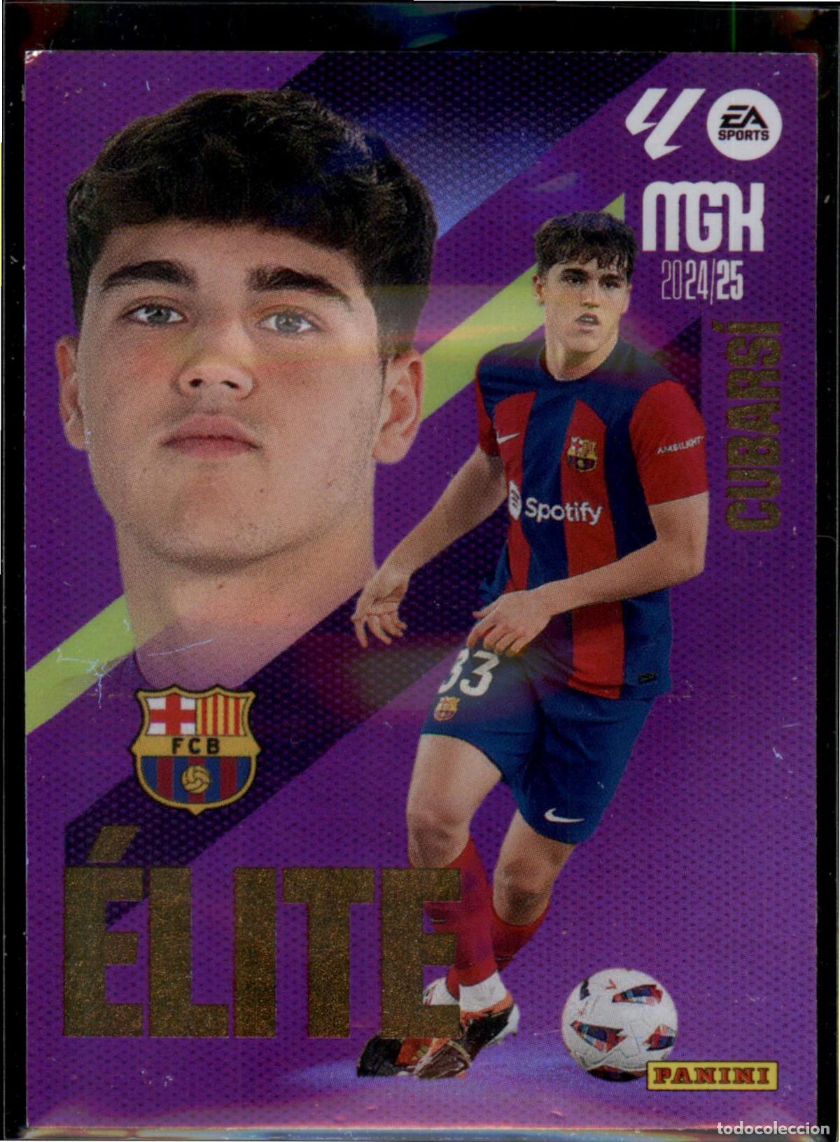 Cartes &agrave; collectionner de Football: Cubars&iacute; &Eacute;lite N&ordm; 3 Bar&ccedil;a (Barcelona) LaLiga Santander Megacracks 2024 2025 Panini 24 25