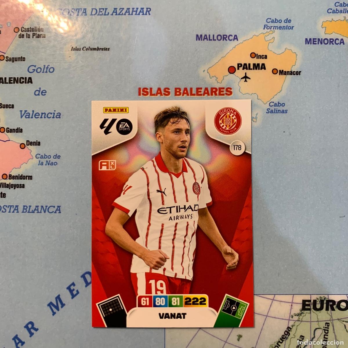 Cartes &agrave; collectionner de Football: Vanat n&uacute;mero 178 del Girona cromo adrenalyn XL 25-26 2025-2026