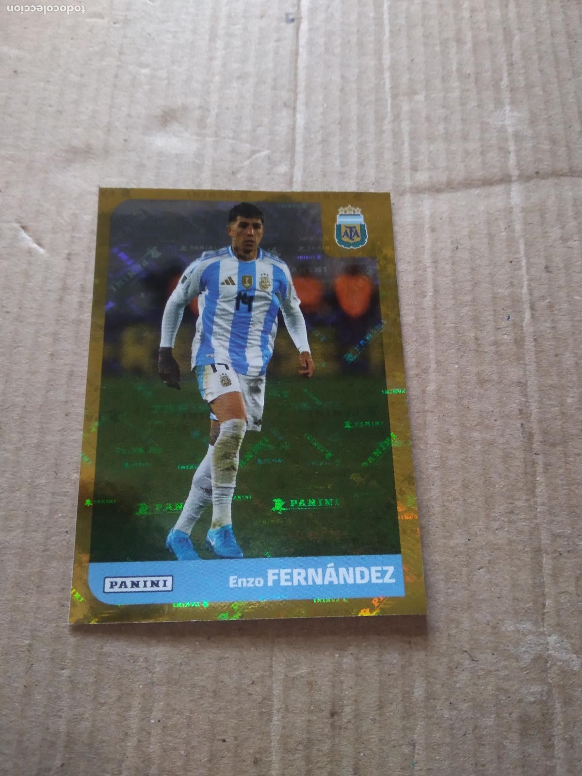 Cartes &agrave; collectionner de Football: ARG 11 ENZO FERNANDEZ SELECCION NACIONAL CROMO FUTBOL ARGENTINO PANINI LIGA ARGENTINA 2025