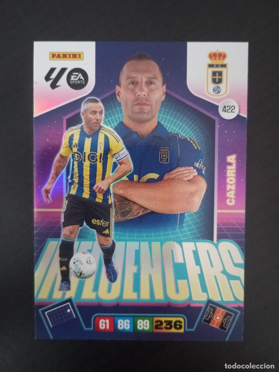 Football Stickers: CARD ADRENALYN XL PANINI 2025-2026 25 26 INFLUENCERS CAZORLA OVIEDO 422