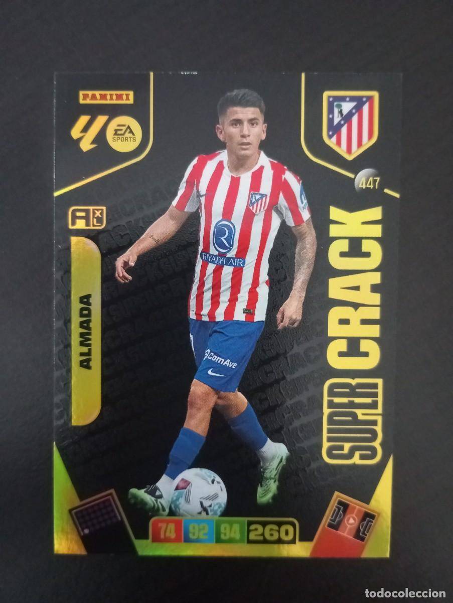 Football Stickers: CARD ADRENALYN XL PANINI 2025-2026 25 26 SUPER CRACK ALMADA ATLETICO MADRID 447