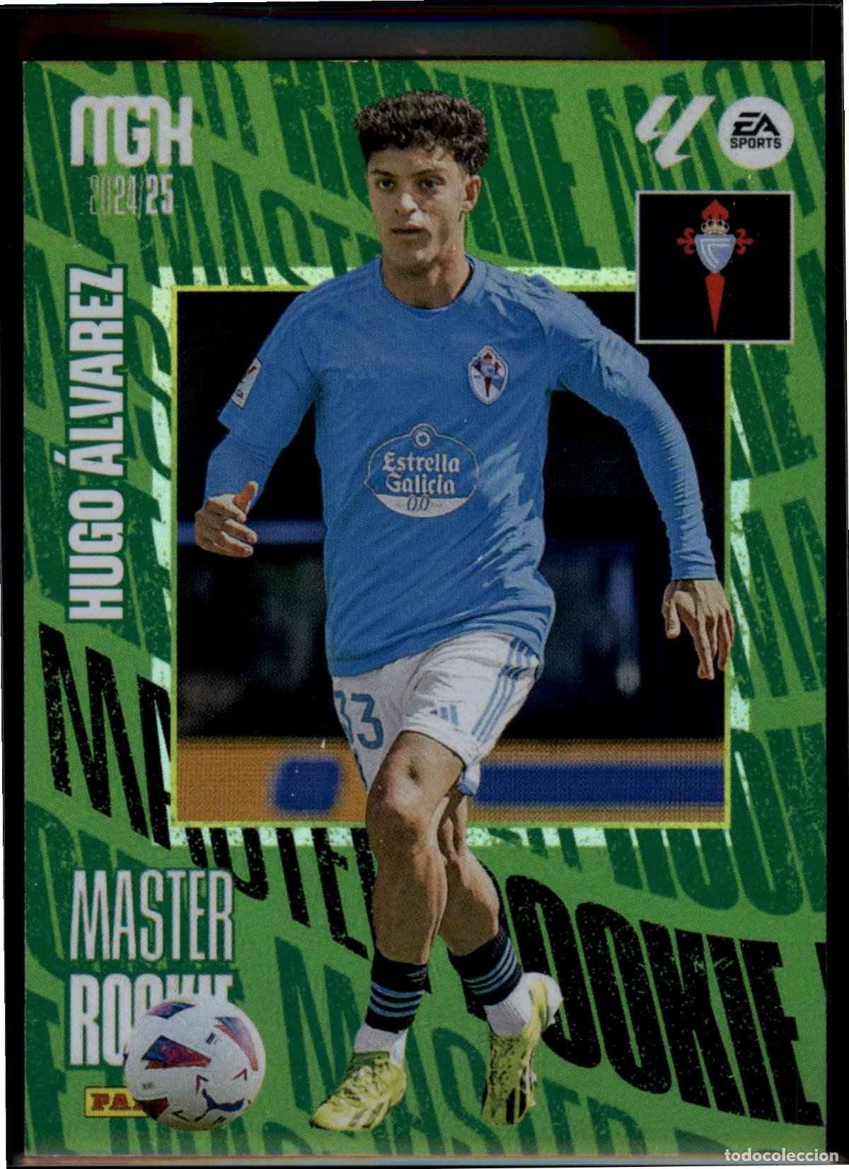 Cromos de Futebol: Hugo &Aacute;lvarez Master Rookie N&ordm; 414 RC Celta LaLiga Santander Megacracks 2024 2025 Panini 24 25
