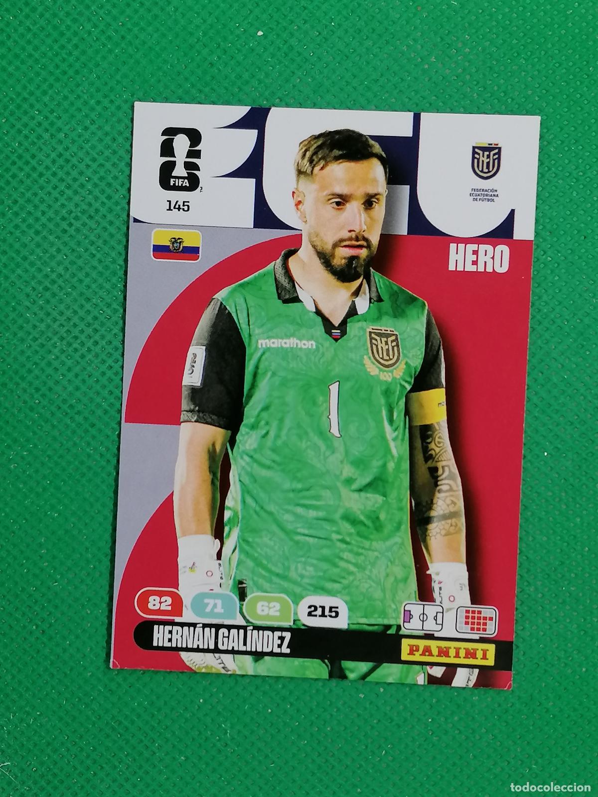 Cromos de Futebol: 145 HERNAN GALINDEZ ECUADOR HERO ⚽ PANINI ADRENALYN FIFA WORLD CUP 26 2026 ⚽