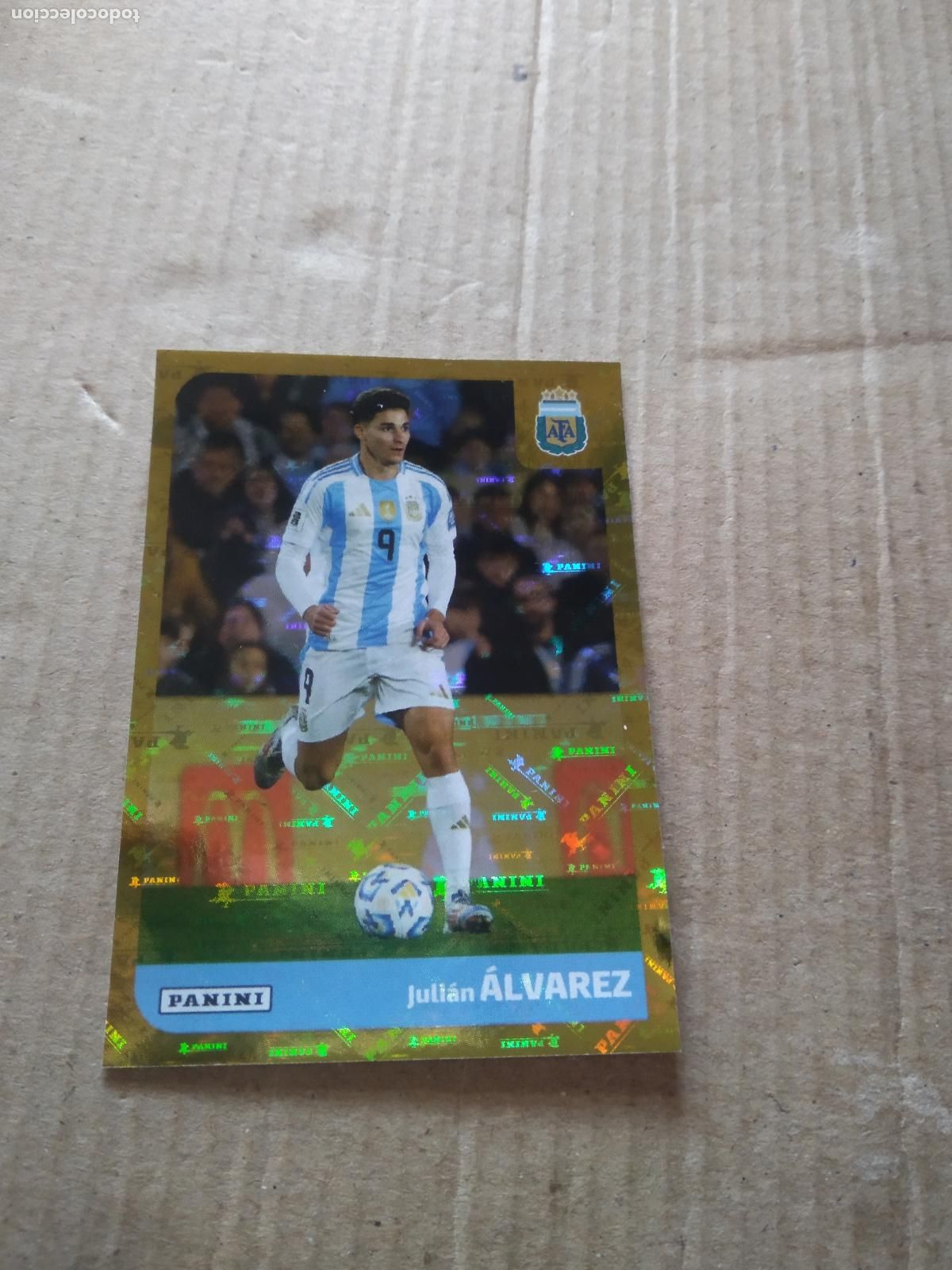 Cromos de Futebol: ARG 20 JULIAN ALVAREZ SELECCION NACIONAL CROMO FUTBOL ARGENTINO PANINI LIGA ARGENTINA 2025