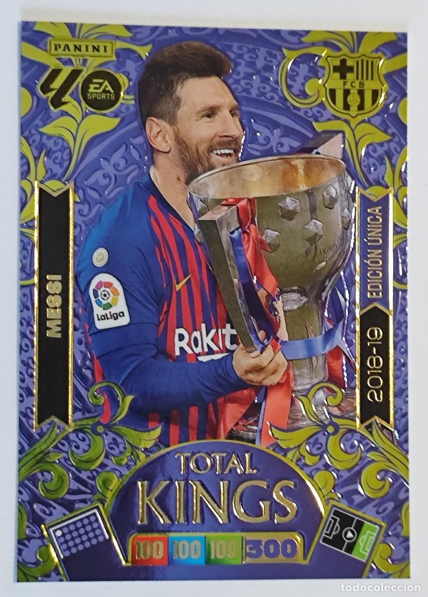 Cromos de Futebol: ADRENALYN XL DREAM BOX 25/26 CARD TOTAL KING MESSI FC BARCELONA EDICION UNICA 18/19 # PANINI