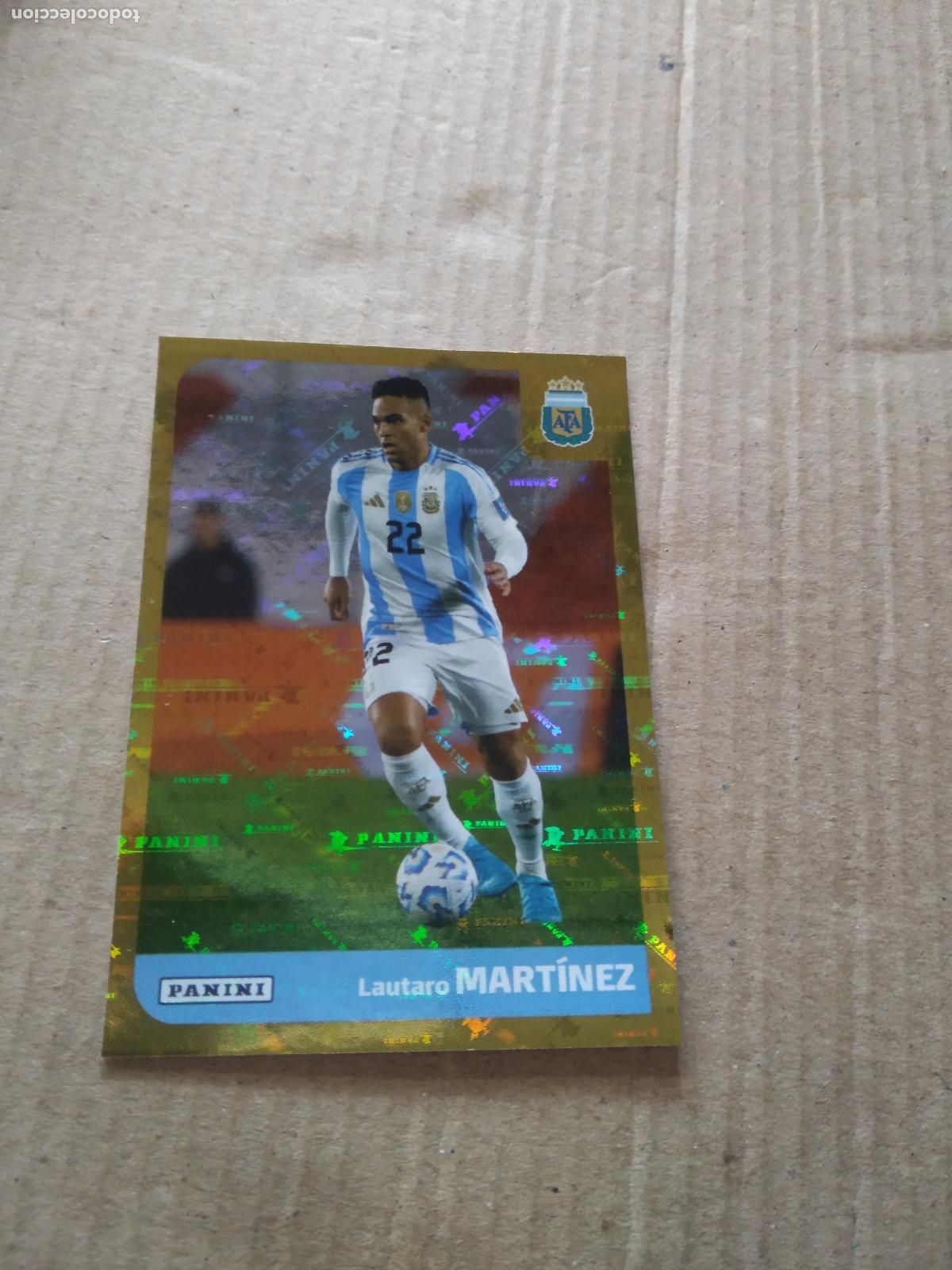Cromos de Futebol: ARG 21 LAUTARO MARTINEZ SELECCION NACIONAL CROMO FUTBOL ARGENTINO PANINI LIGA ARGENTINA 2025