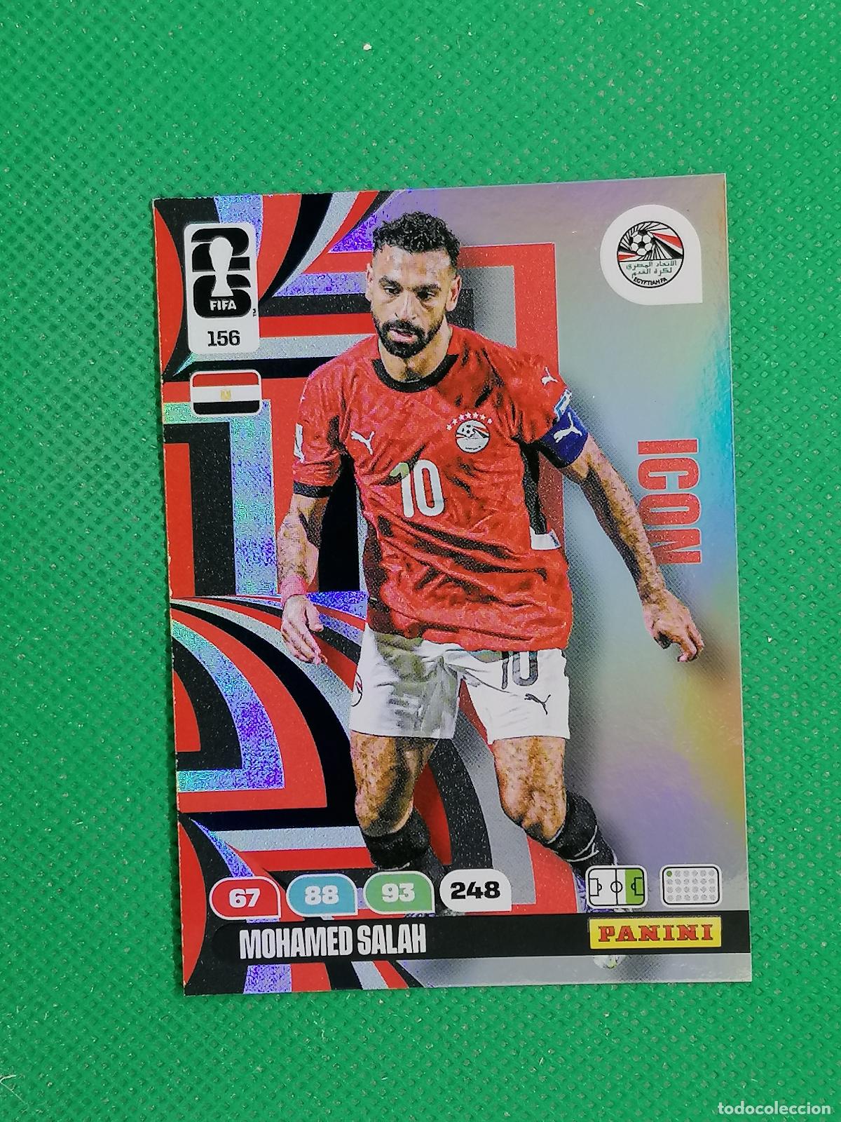 Cromos de Futebol: 156 MOHAMED SALAH EGIPTO ICON ⚽ PANINI ADRENALYN FIFA WORLD CUP 26 2026 ⚽
