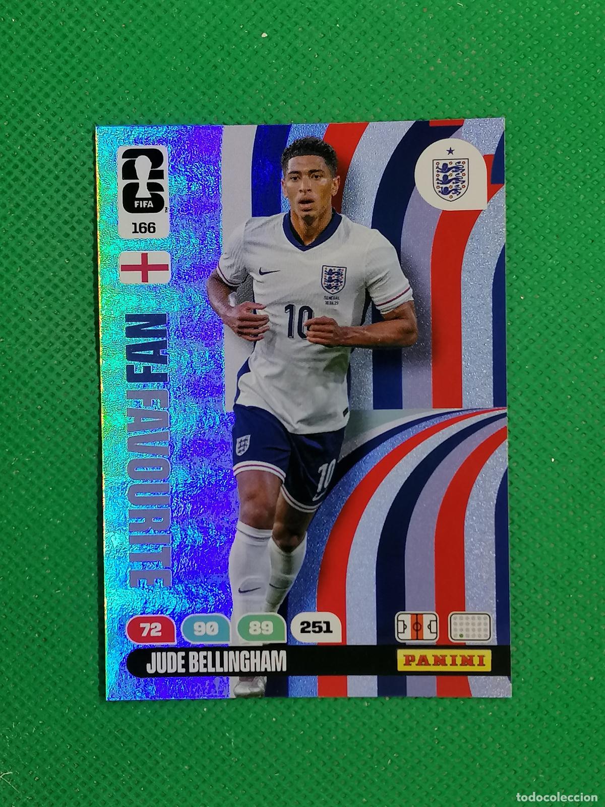 Figurine di Calcio: 166 JUDE BELLINGHAM INGLATERRA FAN FAVOURITE ⚽ PANINI ADRENALYN FIFA WORLD CUP 26 2026 ⚽