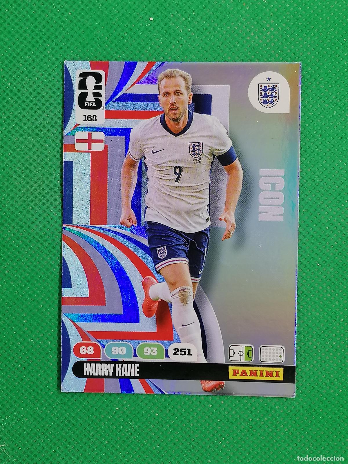 Cromos de F&uacute;tbol: 168 HARRY KANE INGLATERRA ICON ⚽ PANINI ADRENALYN FIFA WORLD CUP 26 2026 ⚽