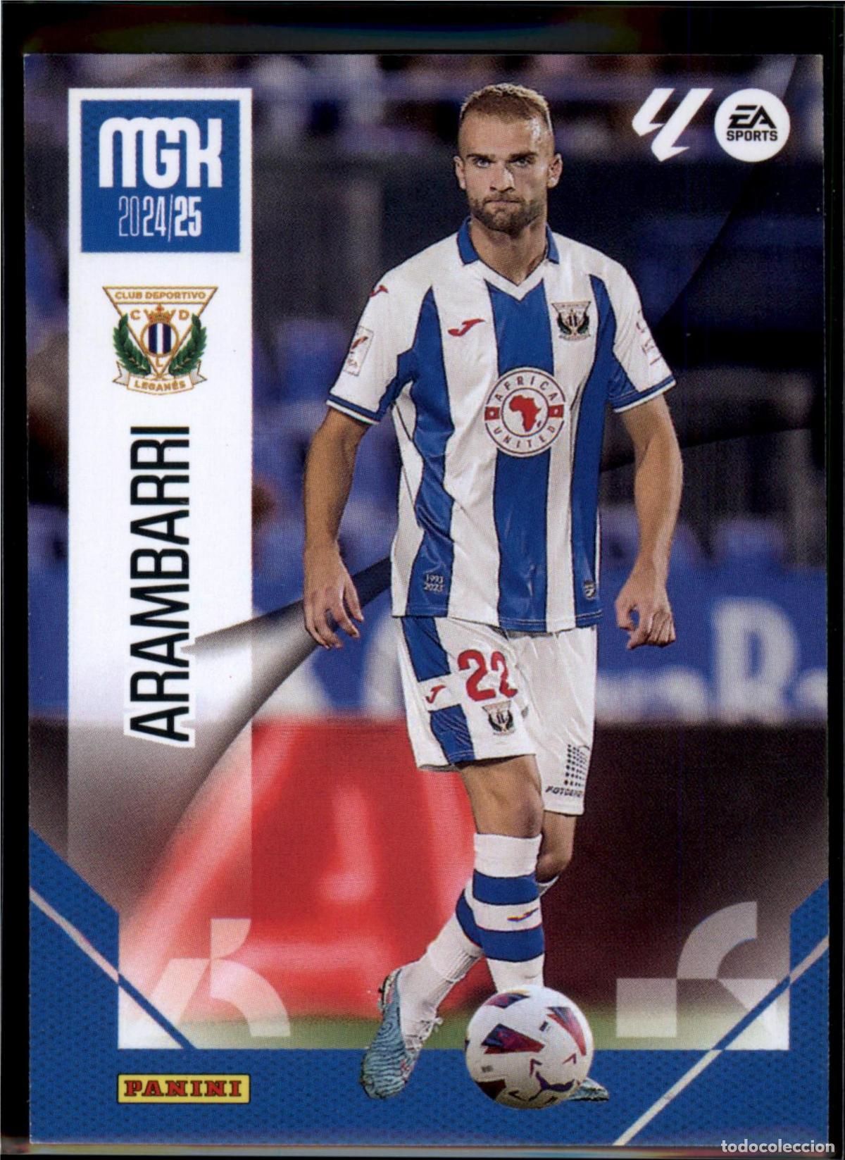 Figurine di Calcio: Arambarri N&ordm; 206 CD Legan&eacute;s LaLiga Santander Megacracks 2024 2025 Panini 24 25