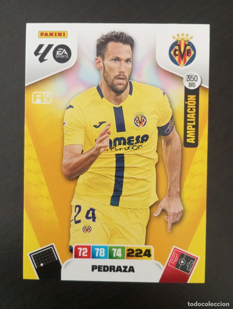Figurine di Calcio: CARD ADRENALYN XL PANINI 2025-2026 25 26 AMPLIACION PEDRAZA VILLARREAL 350 BIS