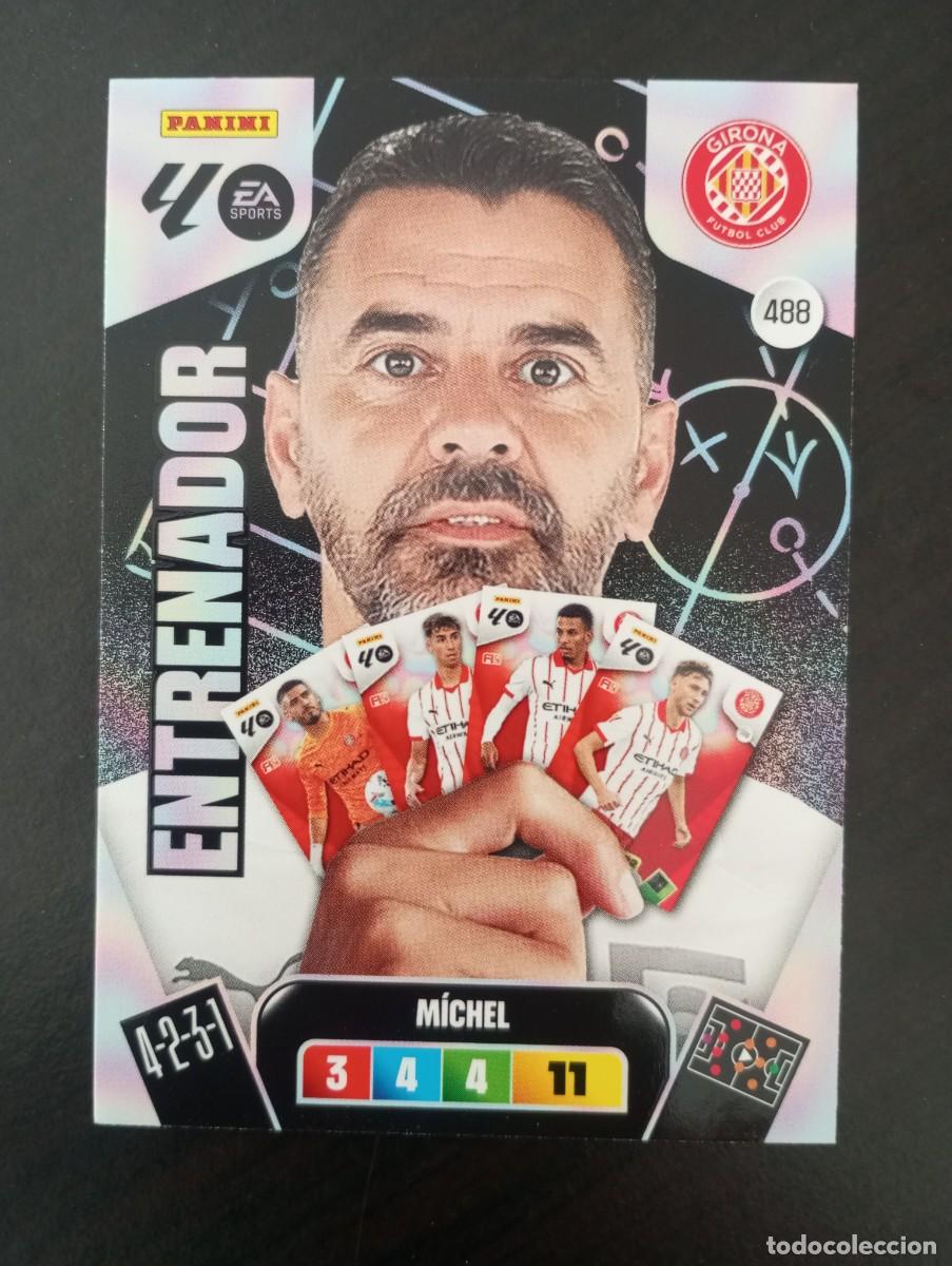 Figurine di Calcio: CARD ADRENALYN XL PANINI 2025-2026 25 26 ENTRENADOR MICHEL GIRONA 488
