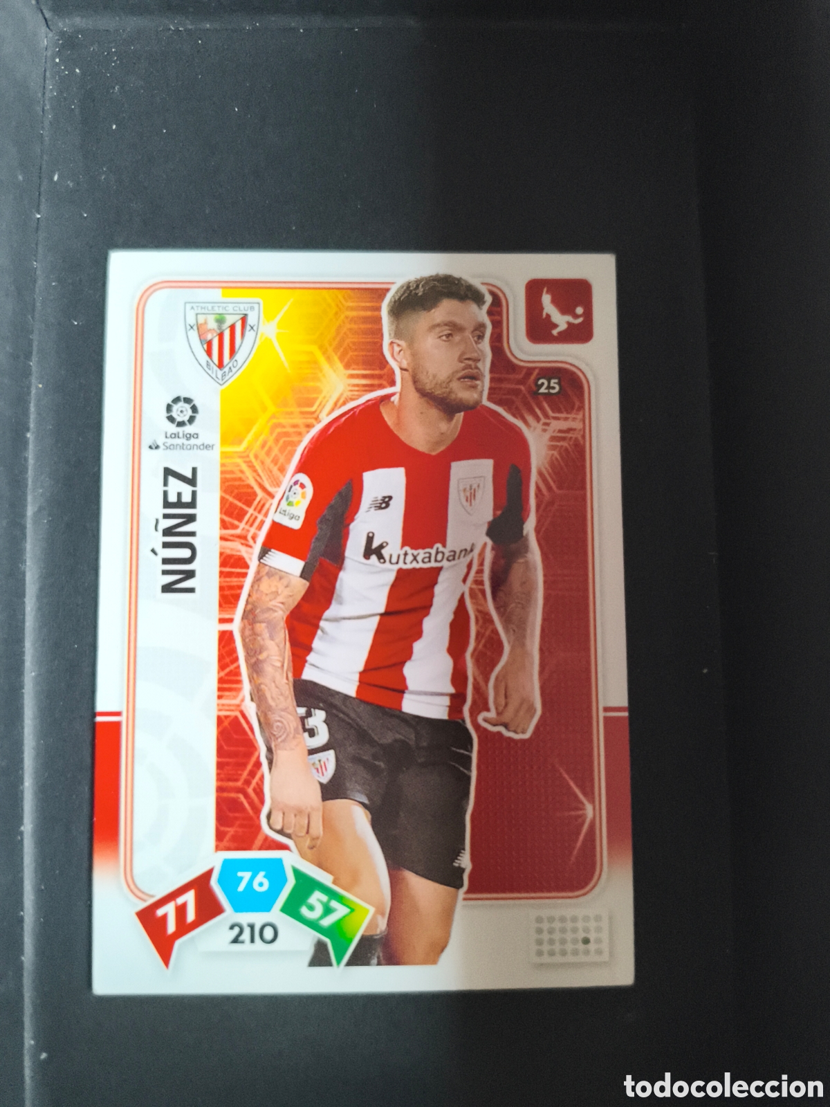 Figurine di Calcio: NU&Ntilde;EZ 25 Athletic Club Bilbao 2019-2020 ADRENALYN XL Panini