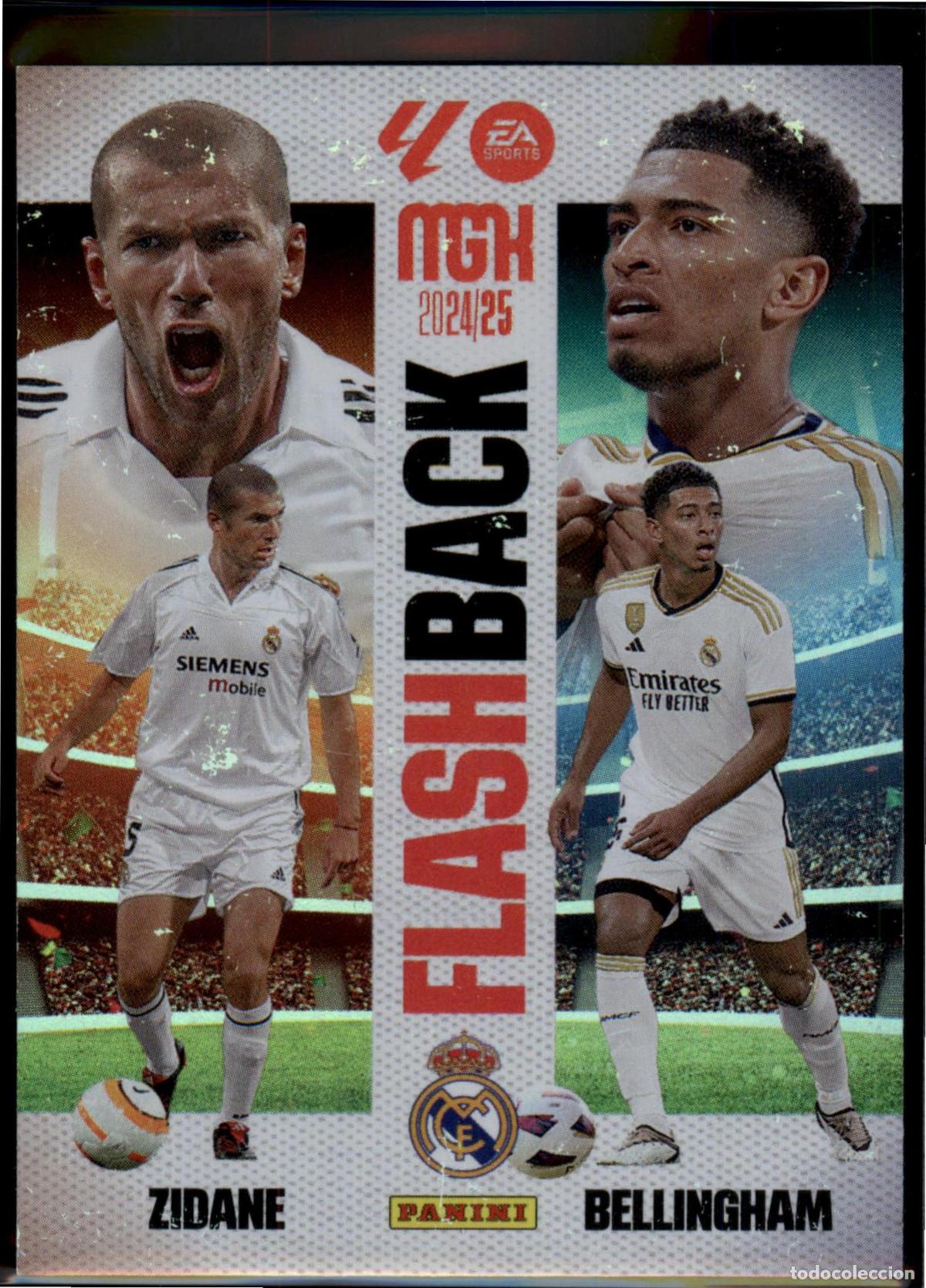 Figurine di Calcio: Flashback Bellingham N&ordm; 432 Real Madrid LaLiga Santander Megacracks 2024 2025 Panini 24 25