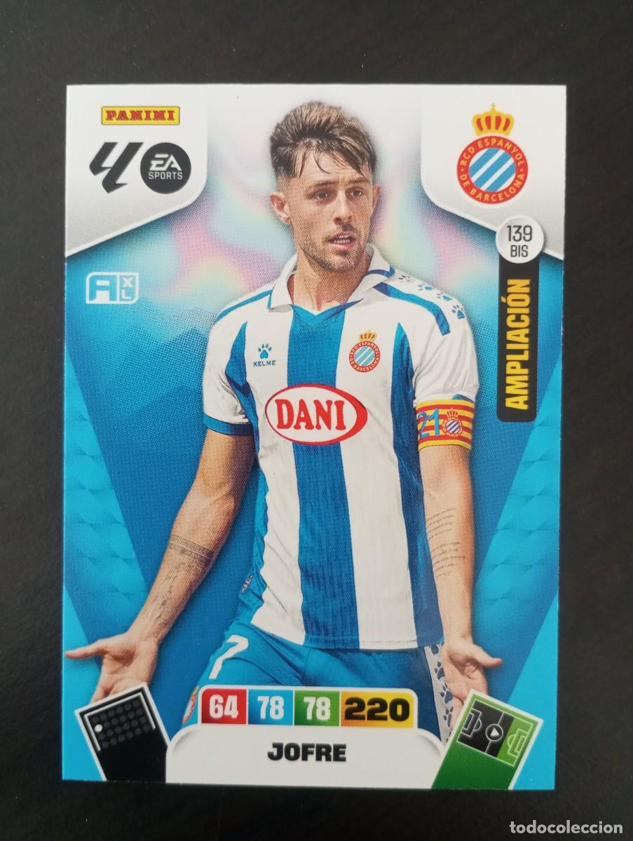 Cromos de F&uacute;tbol: CARD ADRENALYN XL PANINI 2025-2026 25 26 AMPLIACI&Oacute;N JOFRE ESPANYOL ESPA&Ntilde;OL 139 BIS