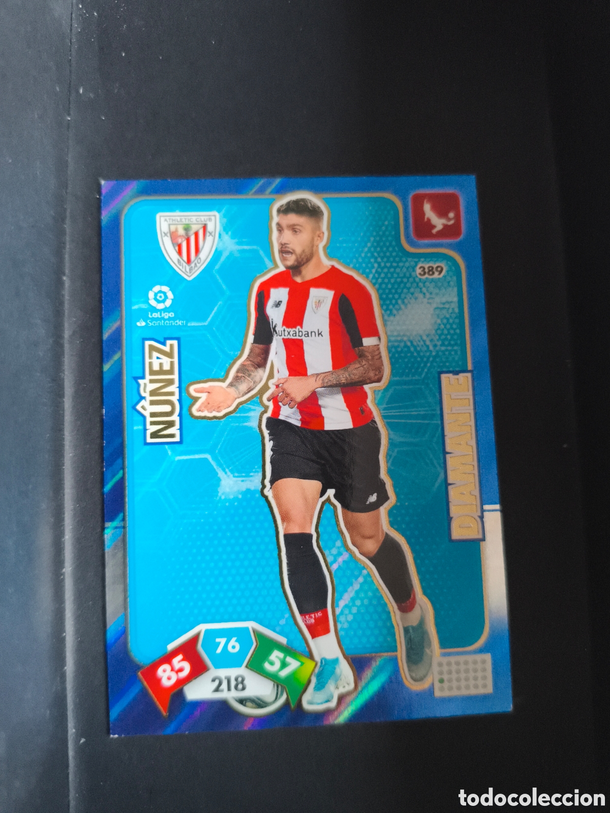 Football Stickers: NU&Ntilde;EZ 389 Diamante Athletic Club Bilbao 2019-2020 ADRENALYN XL Panini