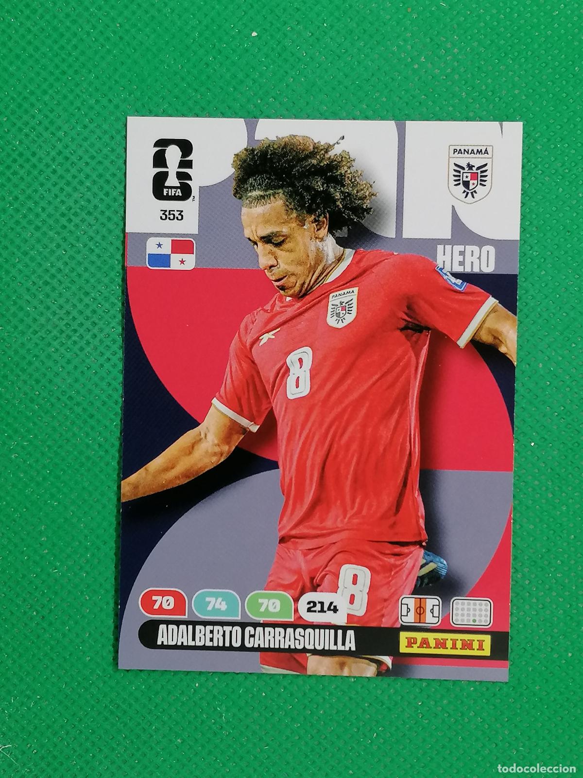 Cromos de F&uacute;tbol: 353 ADALBERTO CARRASQUILLA PANAMA HERO ⚽ PANINI ADRENALYN FIFA WORLD CUP 26 2026 ⚽