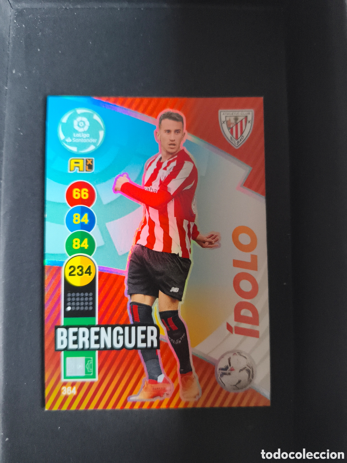 Cromos de F&uacute;tbol: BERENGUER 364 idolo Athletic Club Bilbao 2020-2021 ADRENALYN XL Panini