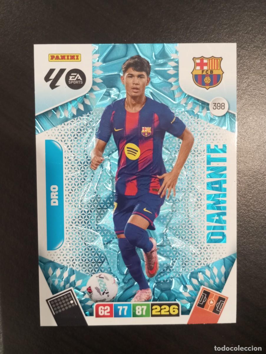 Cromos de F&uacute;tbol: CARD ADRENALYN XL PANINI 2025-2026 25 26 DIAMANTE DRO BARCELONA BAR&Ccedil;A 398
