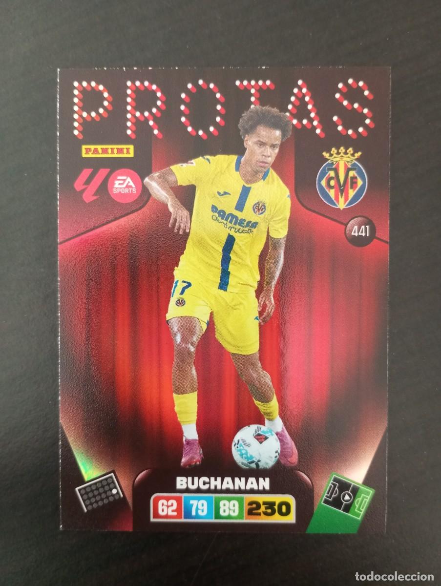 Fu&szlig;ball-Sticker: CARD ADRENALYN XL PANINI 2025-2026 25 26 PROTAS BUCHANAN VILLARREAL 441
