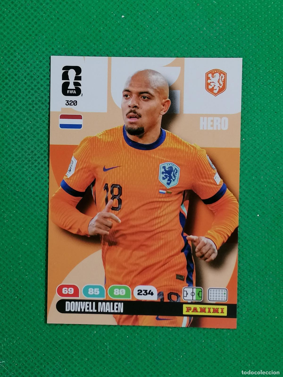 Fu&szlig;ball-Sticker: 320 DONYELL MALEN HOLANDA HERO ⚽ PANINI ADRENALYN FIFA WORLD CUP 26 2026 ⚽
