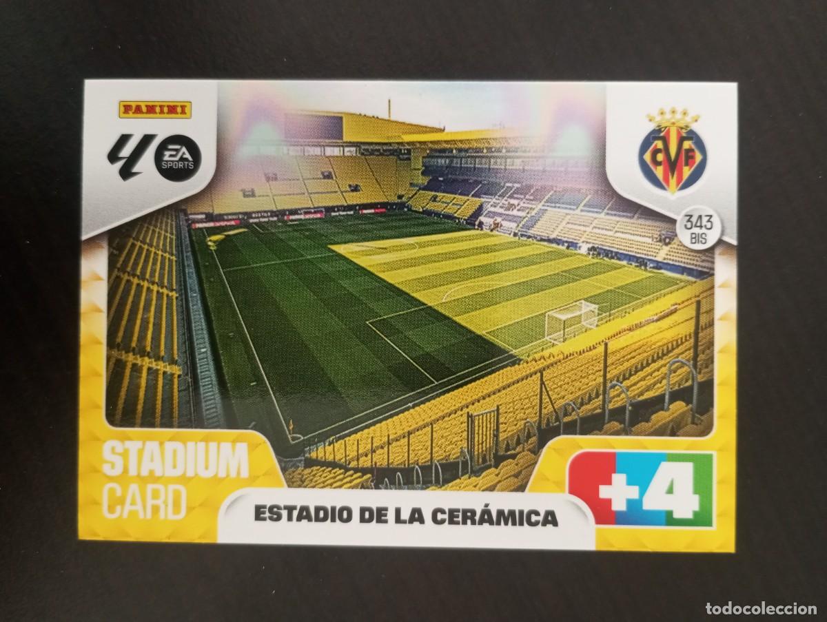 Cartes &agrave; collectionner de Football: CARD ADRENALYN XL PANINI 2025-2026 25 26 ESTADIO LA CERAMICA VILLARREAL 343 BIS