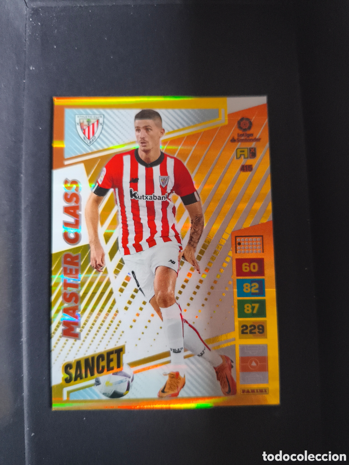 Cartes &agrave; collectionner de Football: SANCET 415 M&aacute;ster Class Athletic Club Bilbao 2022-2023 ADRENALYN XL Panini