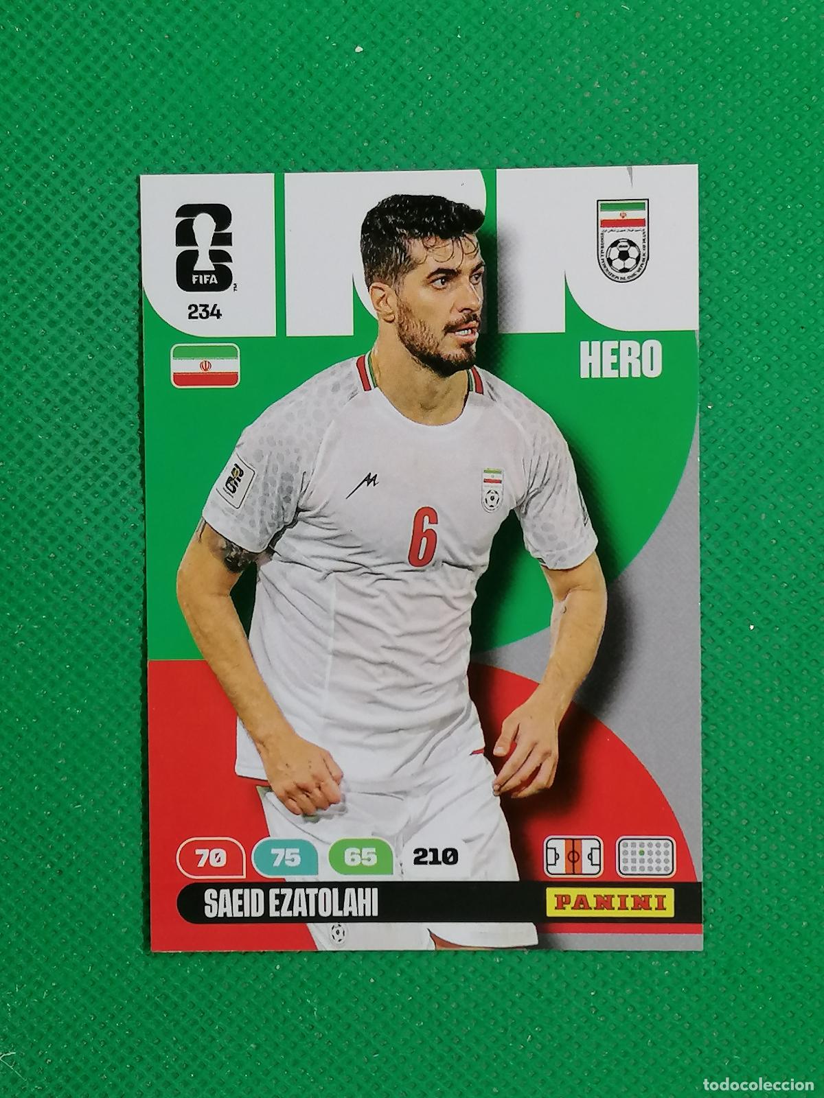 Cromos de Futebol: 234 SAEID EZATOLAHI IRAN HERO ⚽ PANINI ADRENALYN FIFA WORLD CUP 26 2026 ⚽