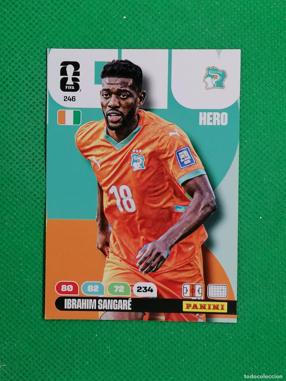 Cromos de Futebol: 246 IBRAHIM SANGARE COSTA DE MARFIL HERO ⚽ PANINI ADRENALYN FIFA WORLD CUP 26 2026 ⚽