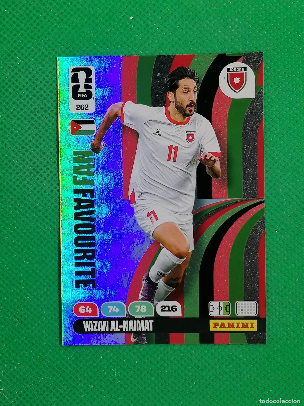 Cromos de Futebol: 262 YAZAN AL - NAIMAR JORDANIA FAN FAVOURITE ⚽ PANINI ADRENALYN FIFA WORLD CUP 26 2026 ⚽