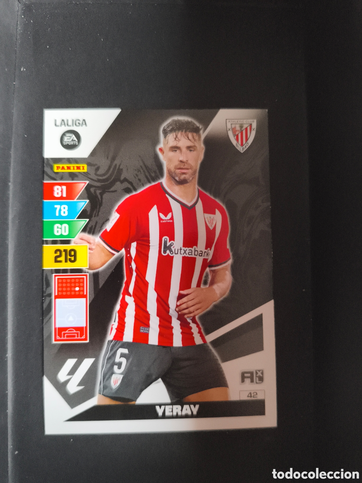 Cartes &agrave; collectionner de Football: YERAY 42 Athletic Club Bilbao 2023-2024 ADRENALYN XL Panini