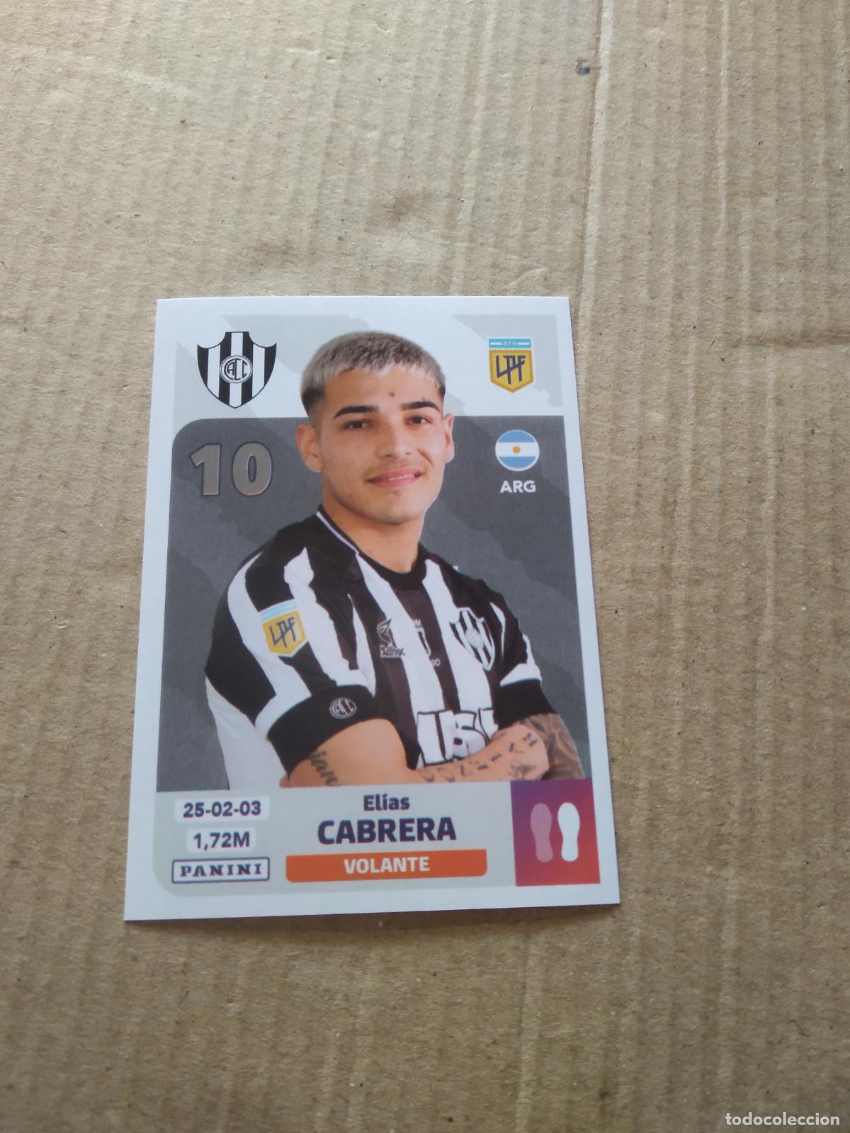 Cartes &agrave; collectionner de Football: CCO9 ELIAS CABRERA CENTRAL CORDOBA CROMO FUTBOL ARGENTINO PANINI LIGA ARGENTINA 2024