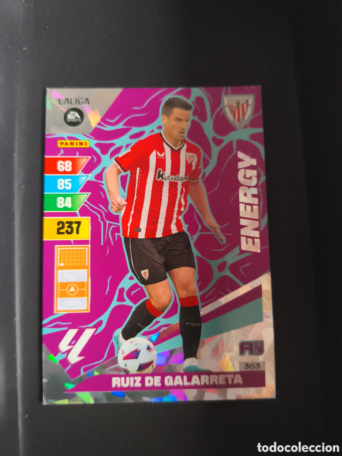 Cromos de F&uacute;tbol: RUIZ DE GALARRETA 363 Energy Athletic Club Bilbao 2023-2024 ADRENALYN XL Panini