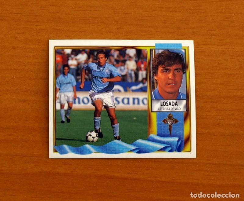 Cartes &agrave; collectionner de Football: Celta de Vigo - Losada - BAJA - Ediciones Este Liga 1995-1996, 95-96 - Nunca pegado