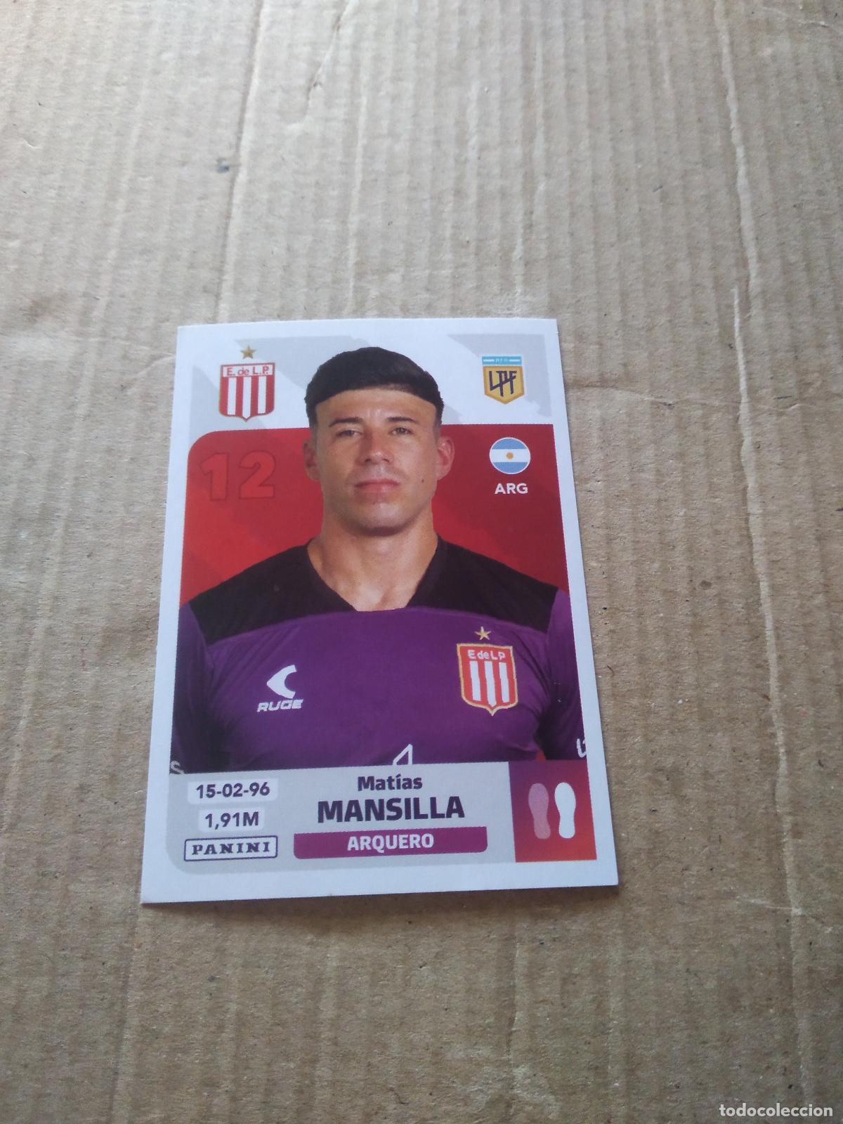 Cartes &agrave; collectionner de Football: EST 2 MATIAS MANSILLA ESTUDIANTES DE LA PLATA CROMO FUTBOL ARGENTINO PANINI LIGA ARGENTINA 2024