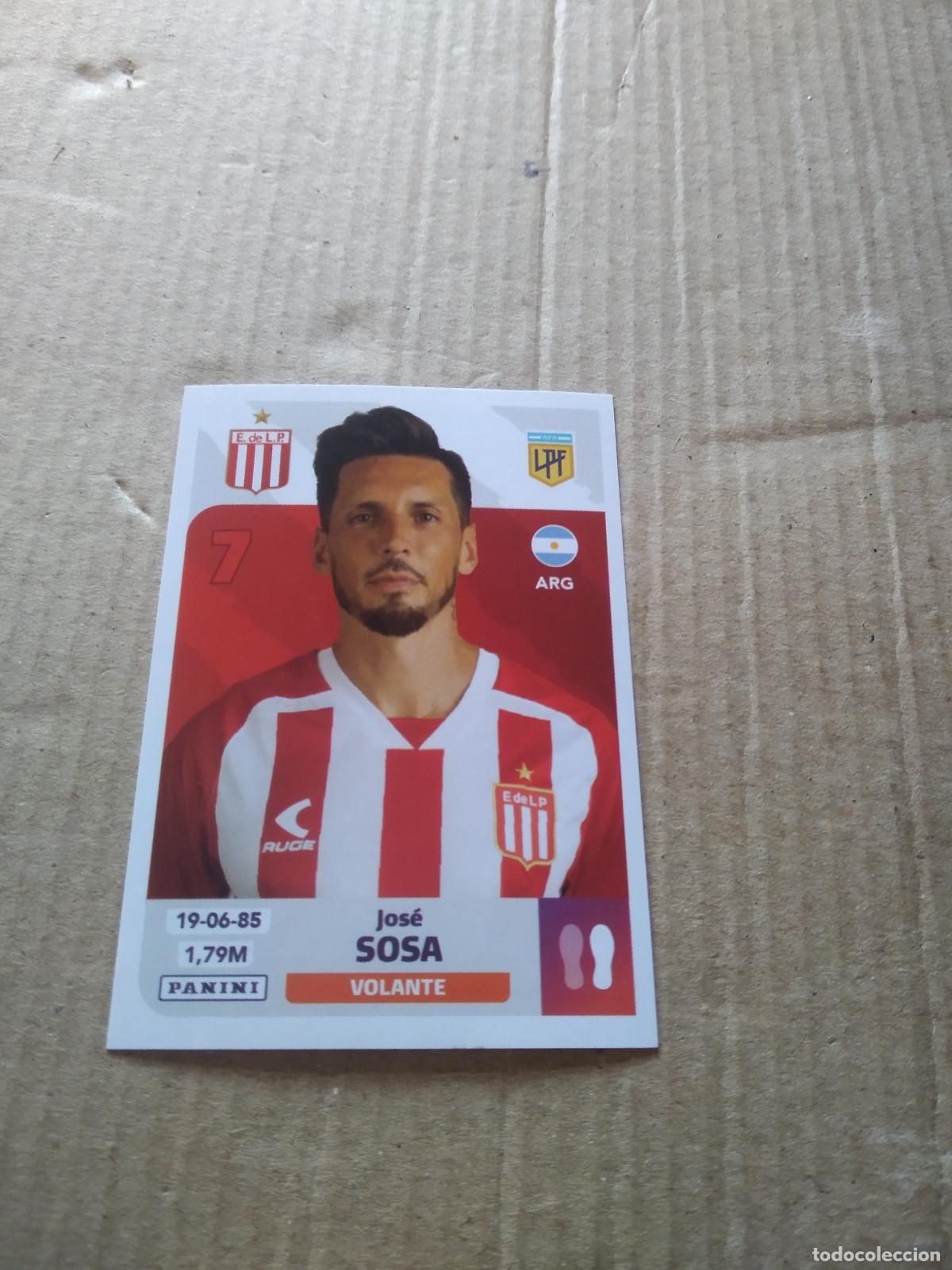 Cromos de F&uacute;tbol: EST 12 JOSE SOSA ESTUDIANTES DE LA PLATA CROMO FUTBOL ARGENTINO PANINI LIGA ARGENTINA 2024