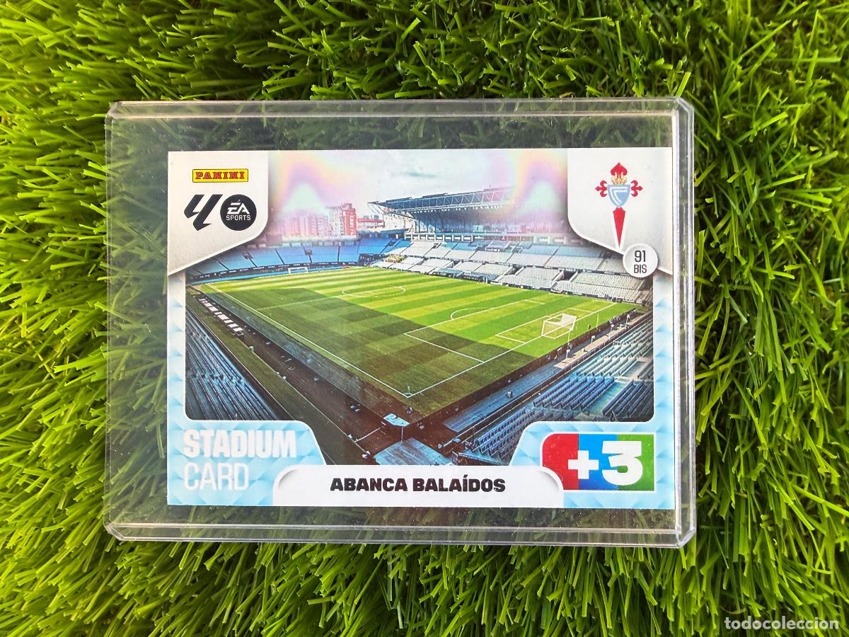 Cromos de F&uacute;tbol: N&ordm; 91BIS Abanca Bala&iacute;dos Stadium Card RC Celta Adrenalyn XL 25 26