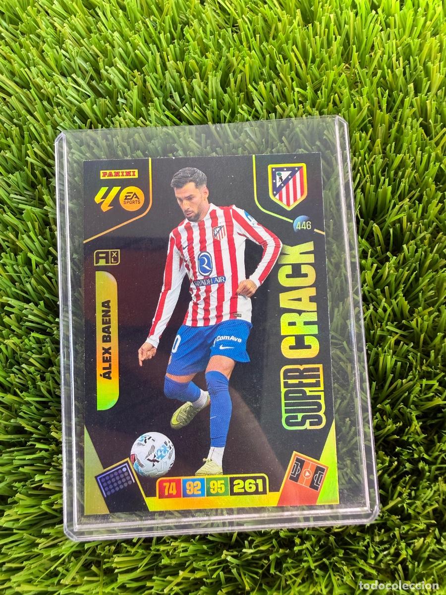 Cromos de F&uacute;tbol: N&ordm; 446 &Aacute;lex Baena S&uacute;per Crack Atl&eacute;tico de Madrid Adrenalyn XL 25 26