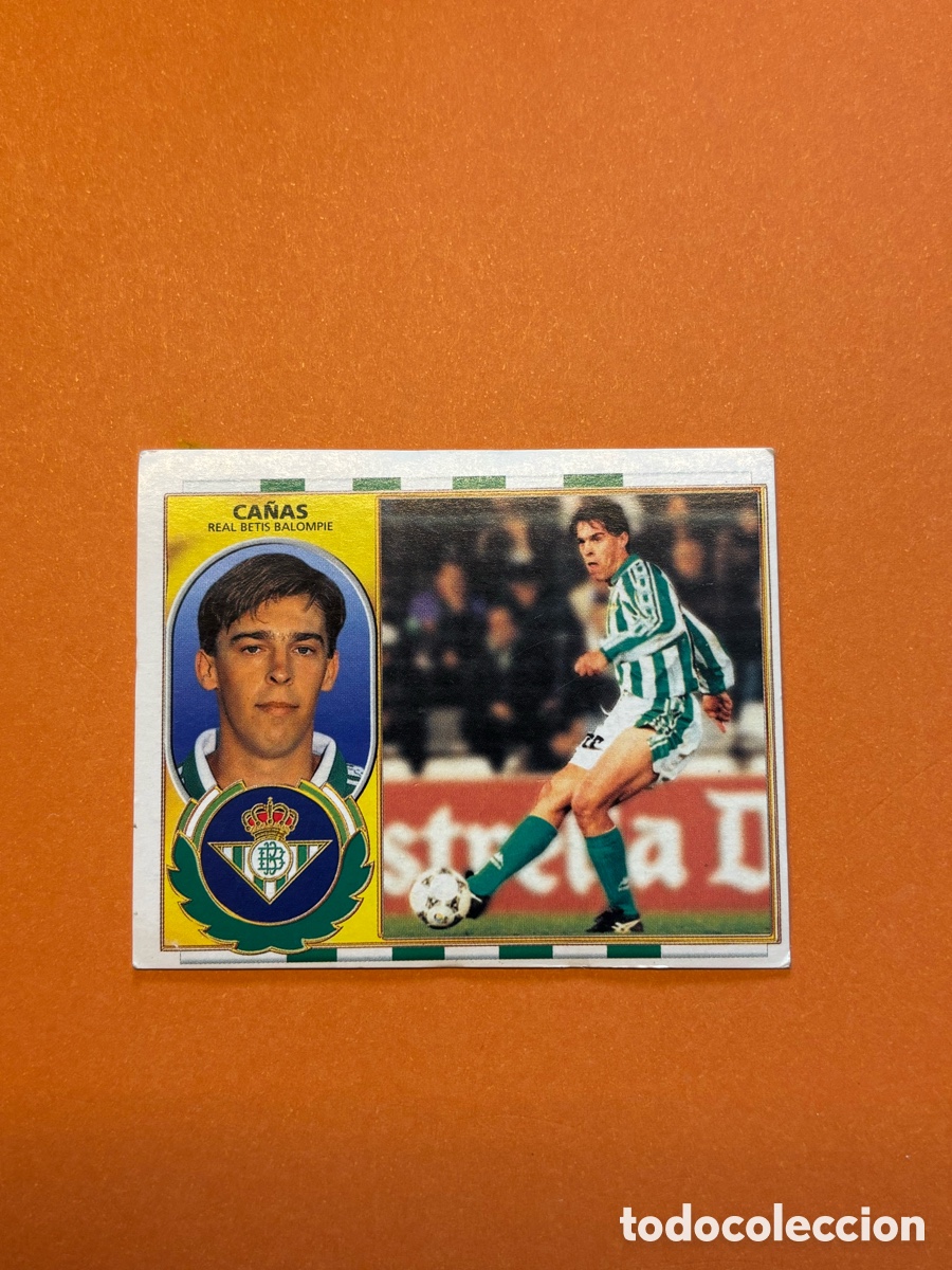 Cromos de F&uacute;tbol: CA&Ntilde;AS BETIS LIGA ESTE 1996/97 96 97 NUEVO SIN PEGAR
