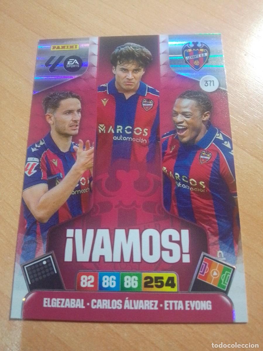 Cromos de F&uacute;tbol: 371 VAMOS DEL LEVANTE 25 26 ADRENALYN XL 2025 2026
