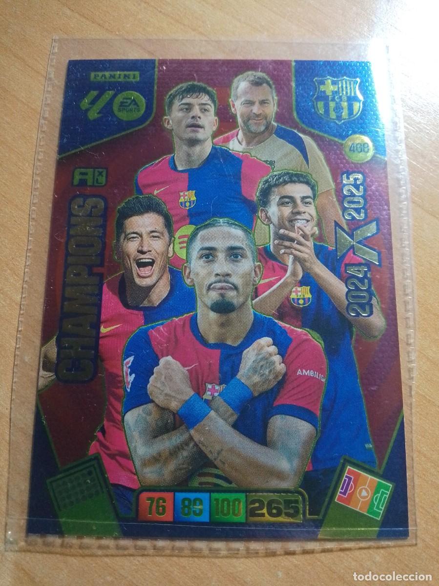 Cromos de F&uacute;tbol: 468 CHAMPIONS BARCELONA 2025 2026 ADRENALYN XL 25 26