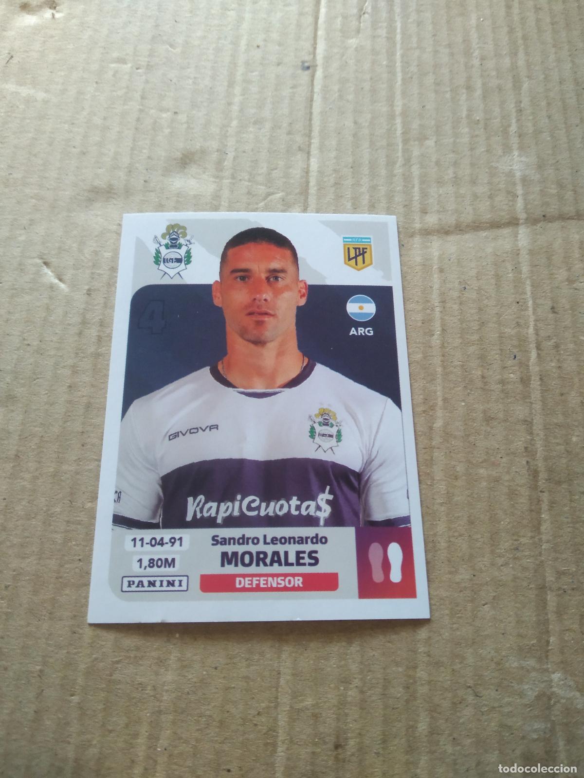 Cromos de F&uacute;tbol: GIM 3 LEONARDO MORALES GIMNASIA Y ESGRIMA LA PLATA CROMO FUTBOL ARGENTINO PANINI LIGA ARGENTINA 2024